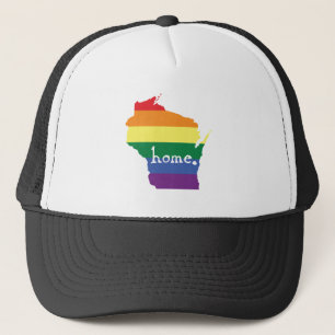 Wisconsin Gay Pride   Kaart van herkomst Trucker Pet