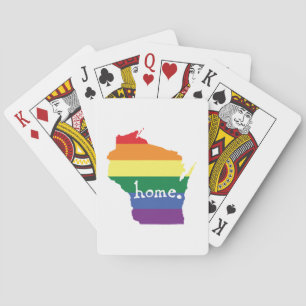 Wisconsin Gay Pride   Plattegrond van thuis Pokerkaarten