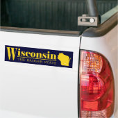 Wisconsin Gold Bumpersticker (Op Truck)