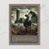 Wisconsin | Gotische kunst Briefkaart (Voorkant)