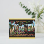  Wisconsin Groeten Briefkaart (Staand voorkant)