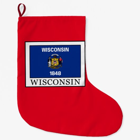 Wisconsin Grote Kerstsok (Voorkant)