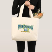 Wisconsin Grote Tote Bag (Voorkant (product))