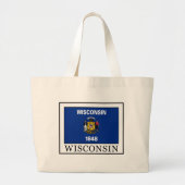 Wisconsin Grote Tote Bag (Voorkant)