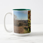 Wisconsin Herfst Wilde bloem en Mok koffie (Links)