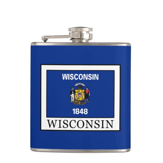 Wisconsin Heupfles (Voorkant)