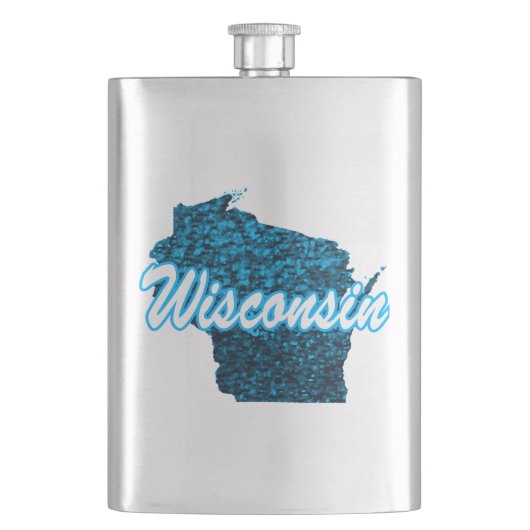 Wisconsin Heupfles (Voorkant)