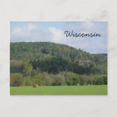 Wisconsin Hills Briefkaart (Voorkant)