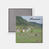 Wisconsin Hills Magneet (Voorkant / Achterkant)