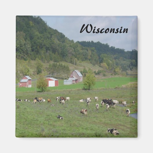 Wisconsin Hills Magneet (Voorkant)