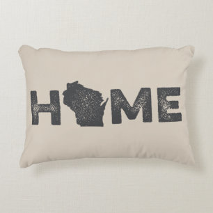 Wisconsin Home State Love Pillow Decoratief Kussen