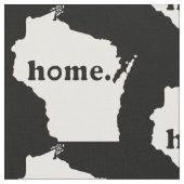 Wisconsin Home T-Shirt Stof (Close Up)