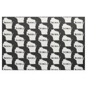 Wisconsin Home T-Shirt Stof (Fat Quarter)