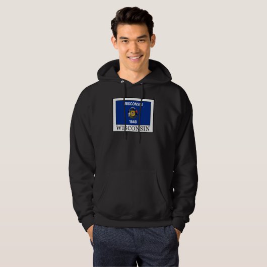 Wisconsin Hoodie (Voorkant volledig)