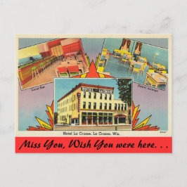 Wisconsin, Hotel La Crosse, La Crosse Briefkaart