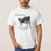 Wisconsin humor t-shirt (Voorkant)