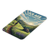 Wisconsin Ice Age National Schilderachtig Trail Re Magneet (Linkerzijde)