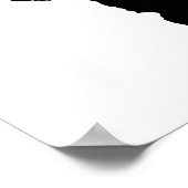 Wisconsin in Black Poster (Hoek)