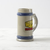 Wisconsin Kaas Wig Bierpul (Voorkant rechts)