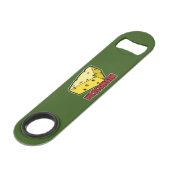 Wisconsin Kaas Wig Speed Flessenopener (Voorkant Gekanteld)