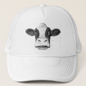 Wisconsin Koe Face Trucker Pet (Voorkant)