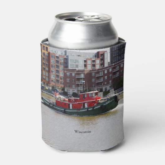 Wisconsin koelbox blikjeskoeler (Blikje Voorkant)