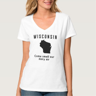 Wisconsin komt onze airy Air besparen T-shirt