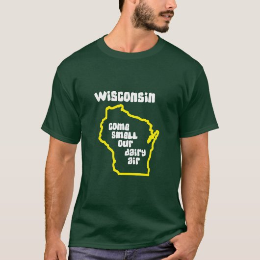Wisconsin komt onze airy Air besparen T-shirt (Voorkant)