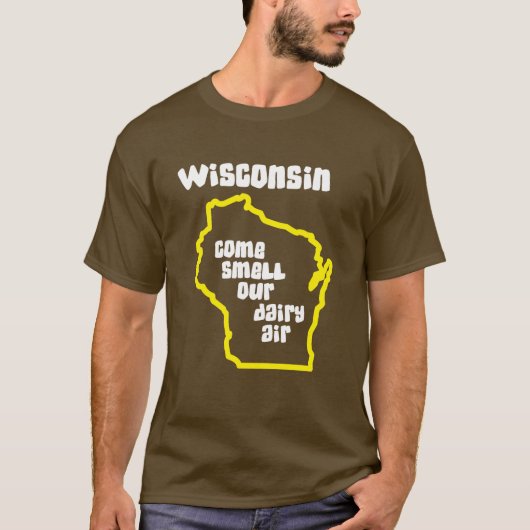 Wisconsin komt onze airy Air besparen T-shirt (Voorkant)