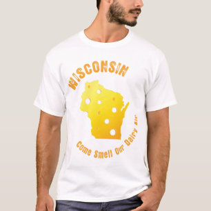 Wisconsin komt onze airy Air besparen T-shirt