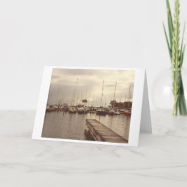 Wisconsin Lake Superior Marina Notitiekaartje