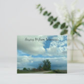 Wisconsin Landschapsfotografie Briefkaart (Staand voorkant)