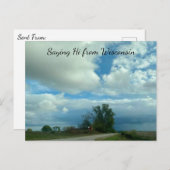 Wisconsin Landschapsfotografie Briefkaart (Voorkant / Achterkant)