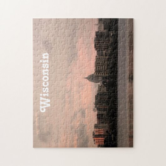 Wisconsin Legpuzzel (Verticaal)