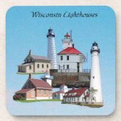 Wisconsin Lighthouses onderzetter (Voorkant)
