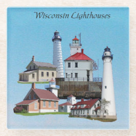 Wisconsin Lighthouses onderzetter