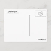 Wisconsin Lillies Briefkaart (Achterkant)