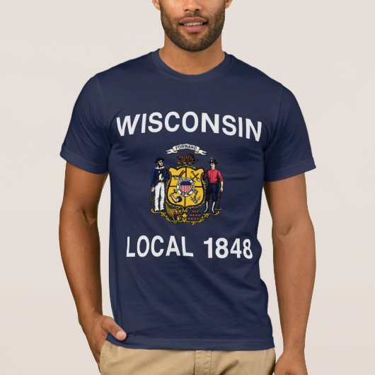Wisconsin Local 1848 T-shirt (Voorkant)