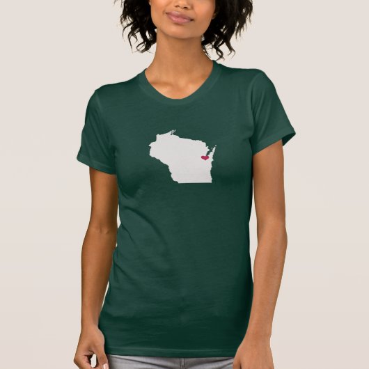 Wisconsin Love T-shirt (Voorkant)