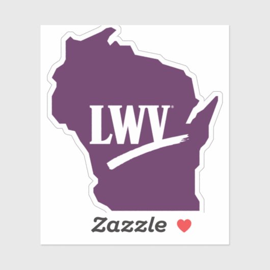 Wisconsin LWV Sticker (Vel)