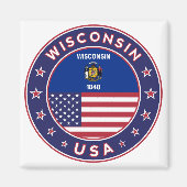 Wisconsin Magneet (Voorkant)