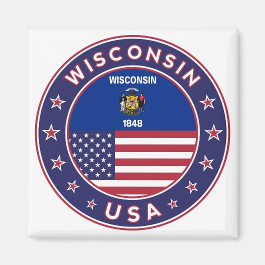 Wisconsin Magneet (Voorkant)
