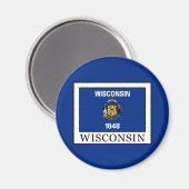 Wisconsin Magneet (Voorkant / Achterkant)
