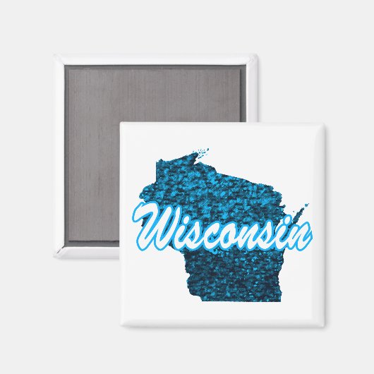 Wisconsin Magneet (Voorkant / Achterkant)