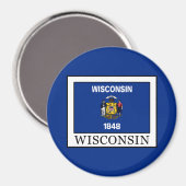 Wisconsin Magneet (Voorkant / Achterkant)