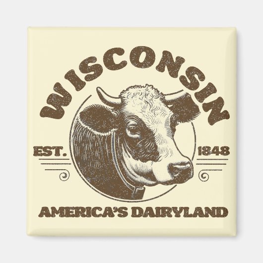  Wisconsin Magneet (Voorkant)