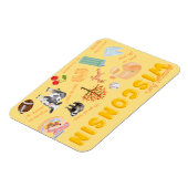 Wisconsin Magnet Magneet (Linkerzijde)