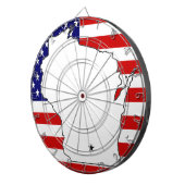 WISCONSIN MAP DARTBORD (Voorkant Rechts)