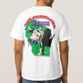 Wisconsin-mapkoe T-shirt (Achterkant)