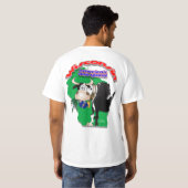 Wisconsin-mapkoe T-shirt (Achterkant volledig)